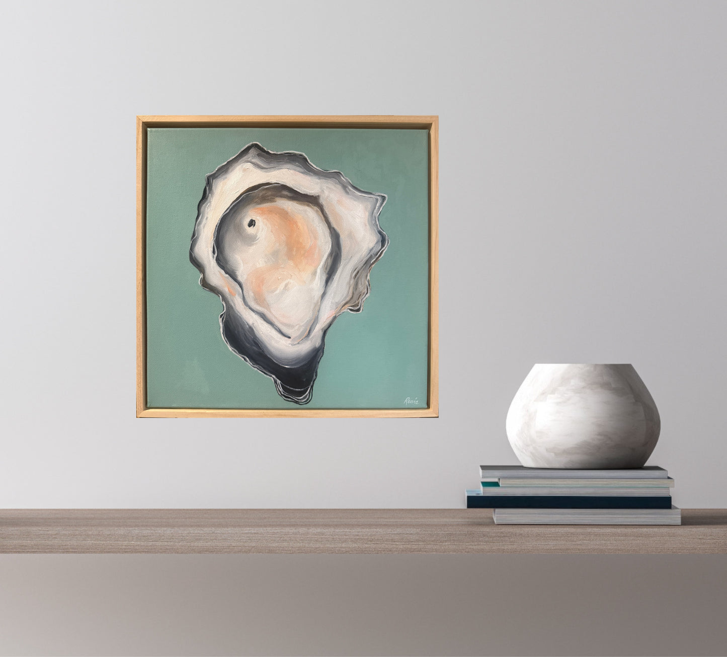 Oyster on Seaglass I