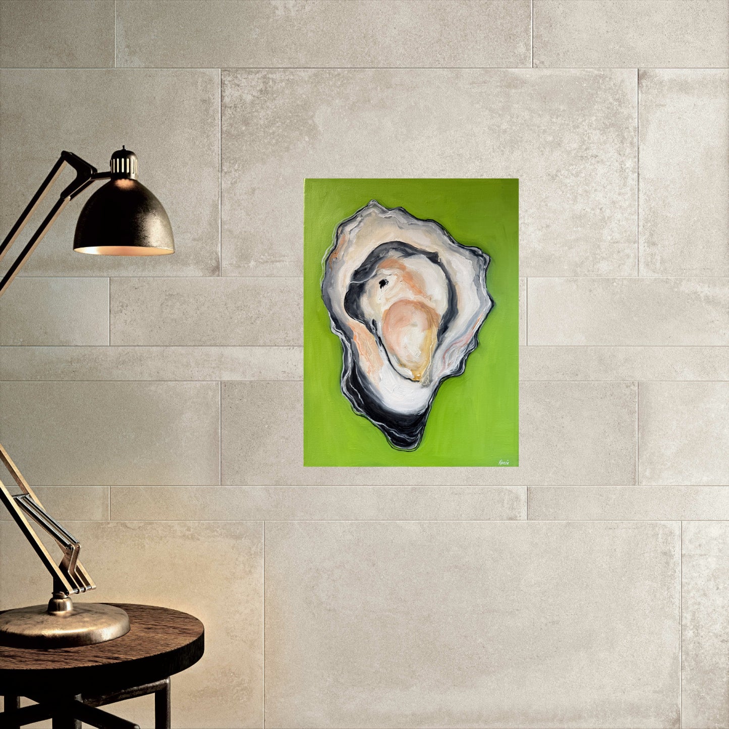 Oyster on Basil