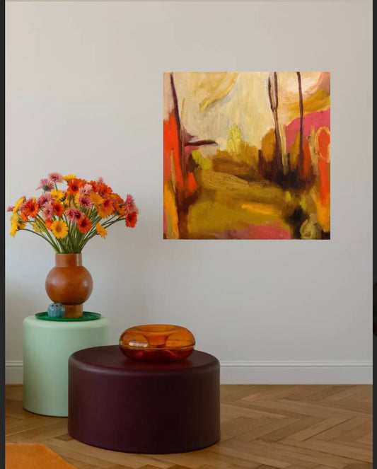 Earthsong in Gold and Ochre