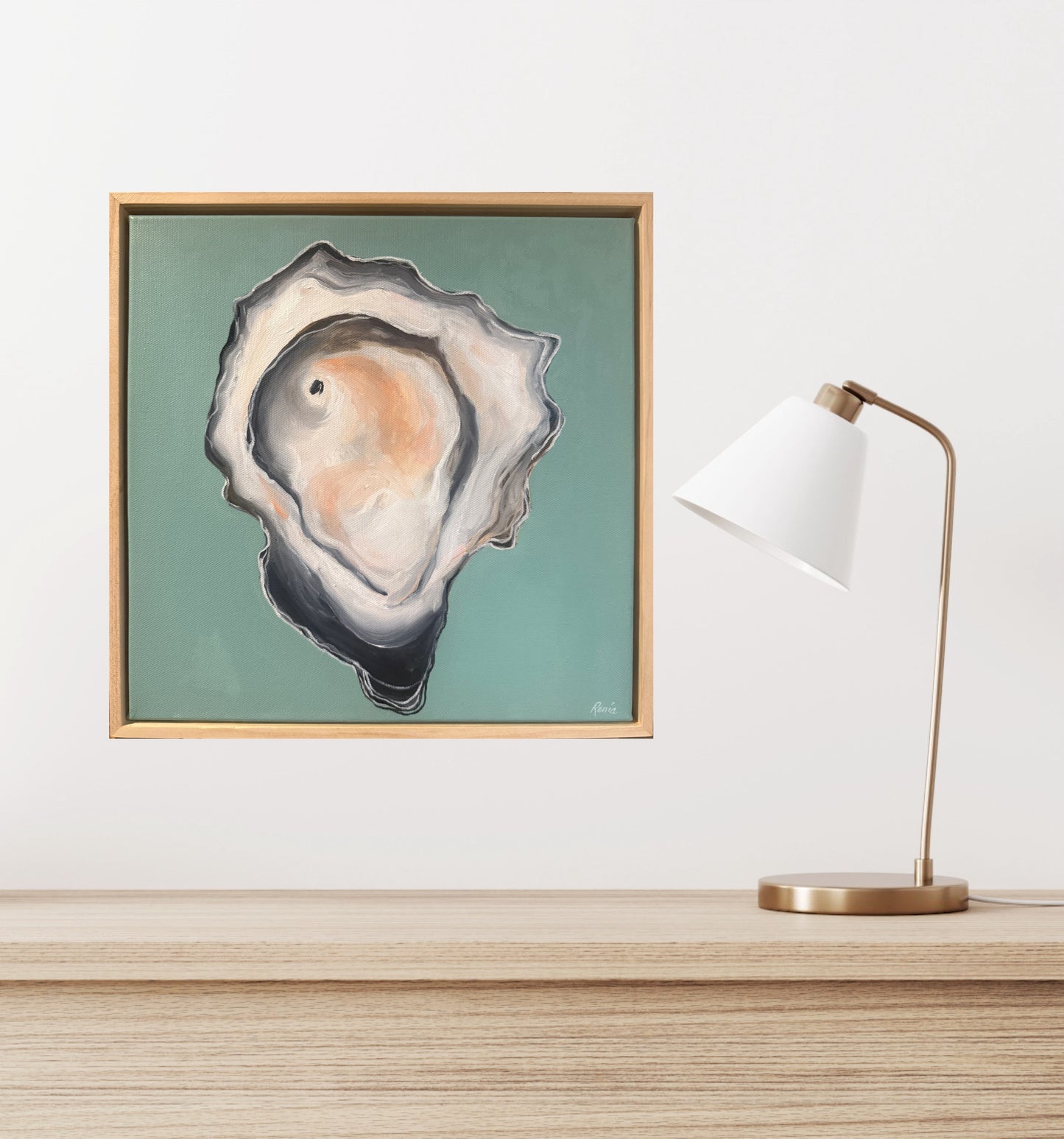 Oyster on Seaglass I