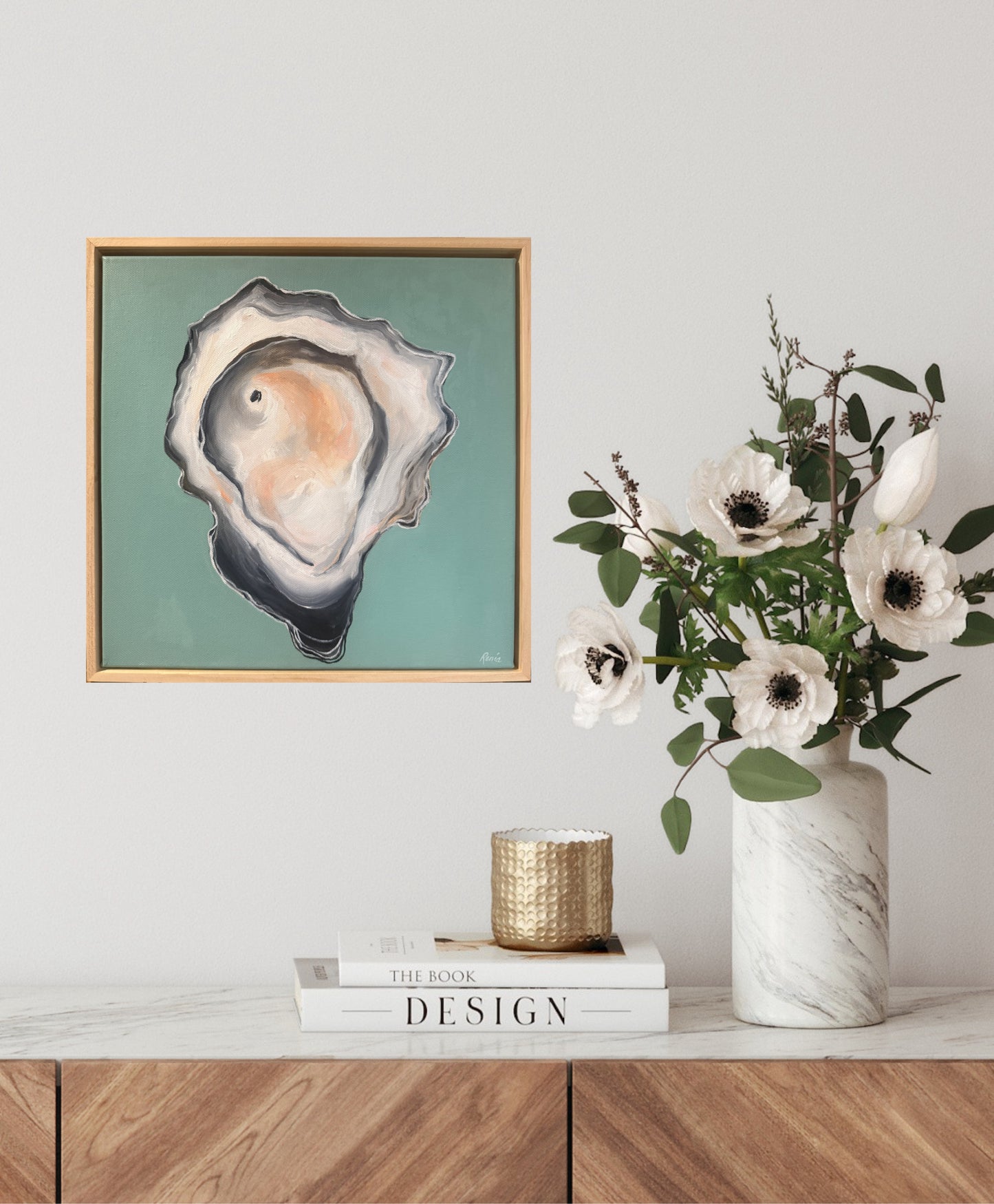 Oyster on Seaglass I