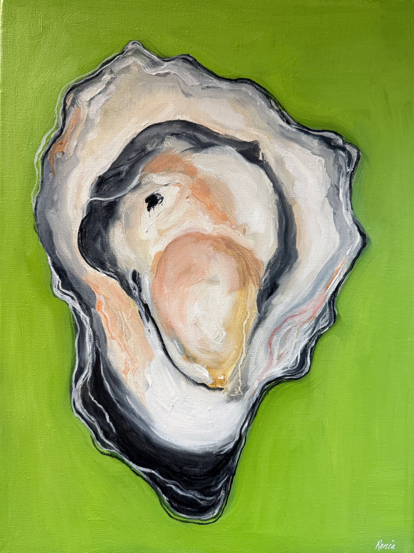 Oyster on Basil