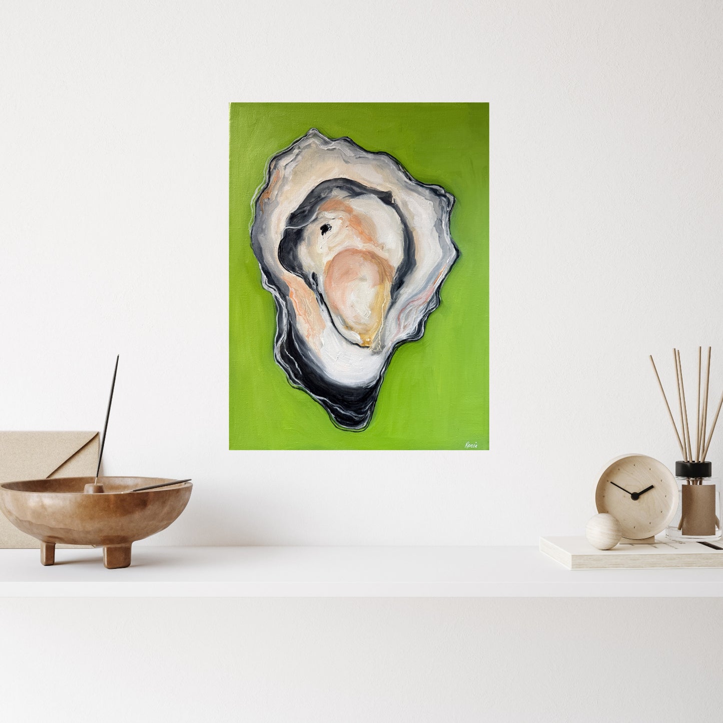 Oyster on Basil