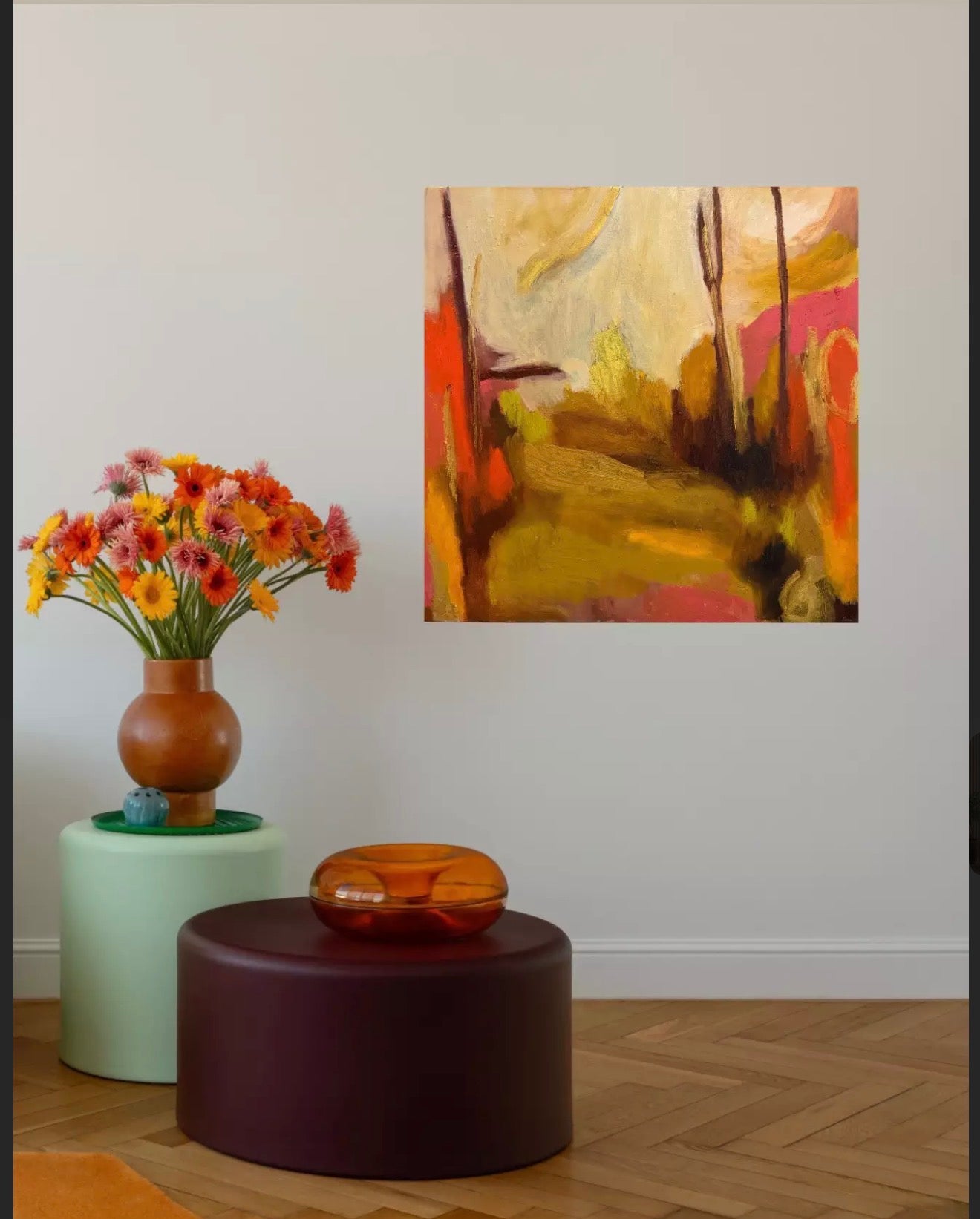 Earthsong in Gold and Ochre