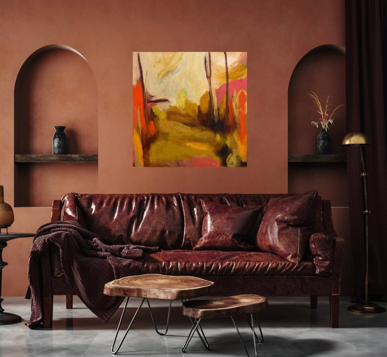 Earthsong in Gold and Ochre