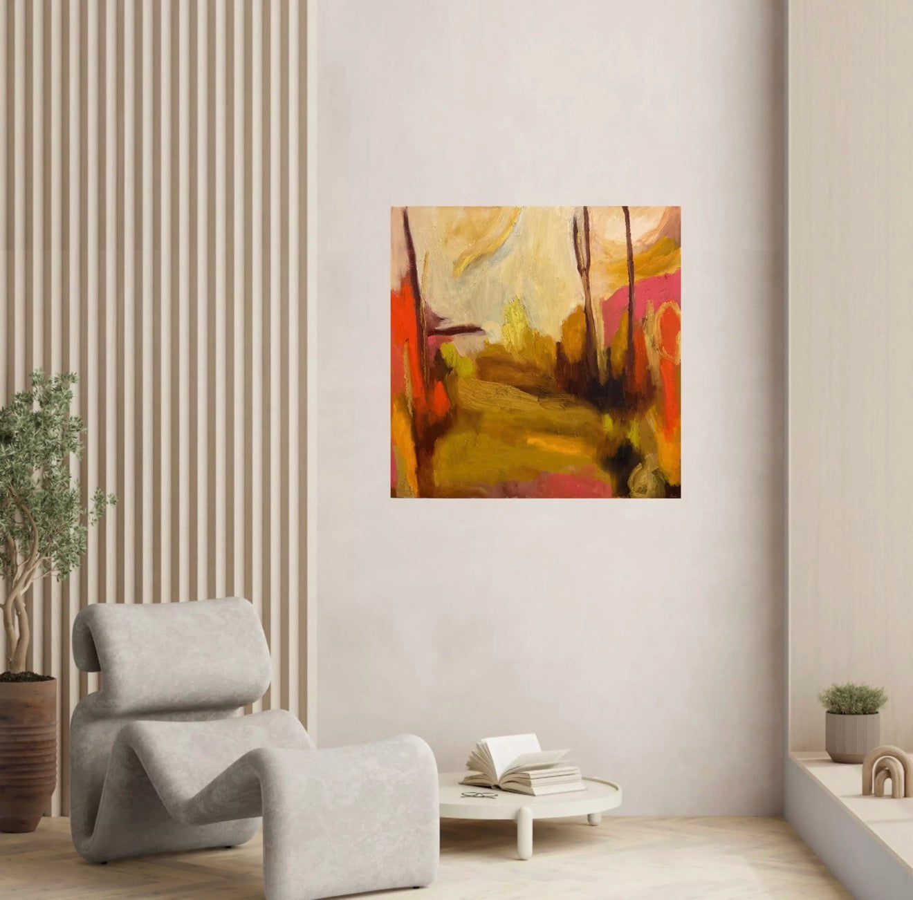 Earthsong in Gold and Ochre