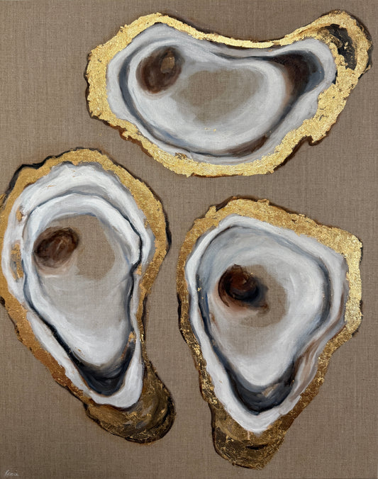 Gilded Oysters I