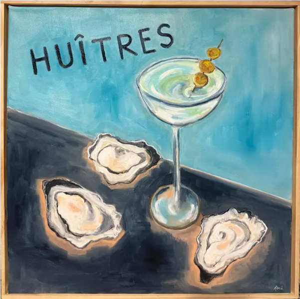 Oysters with Martini