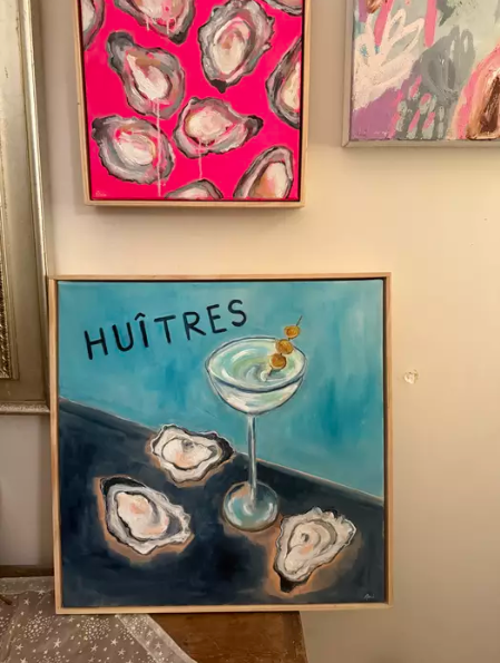 Oysters with Martini