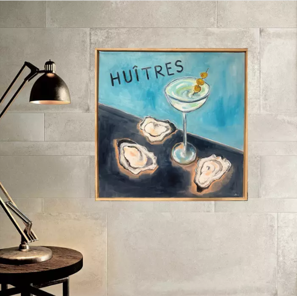 Oysters with Martini