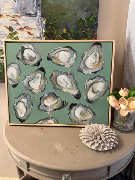 Sage Green Oysters I