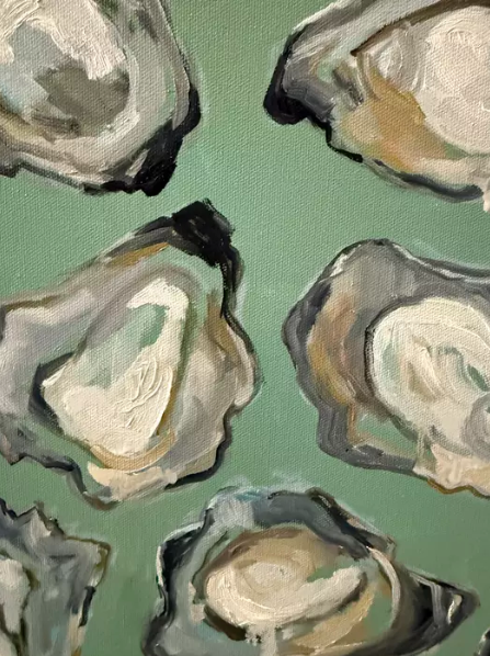 Sage Green Oysters I