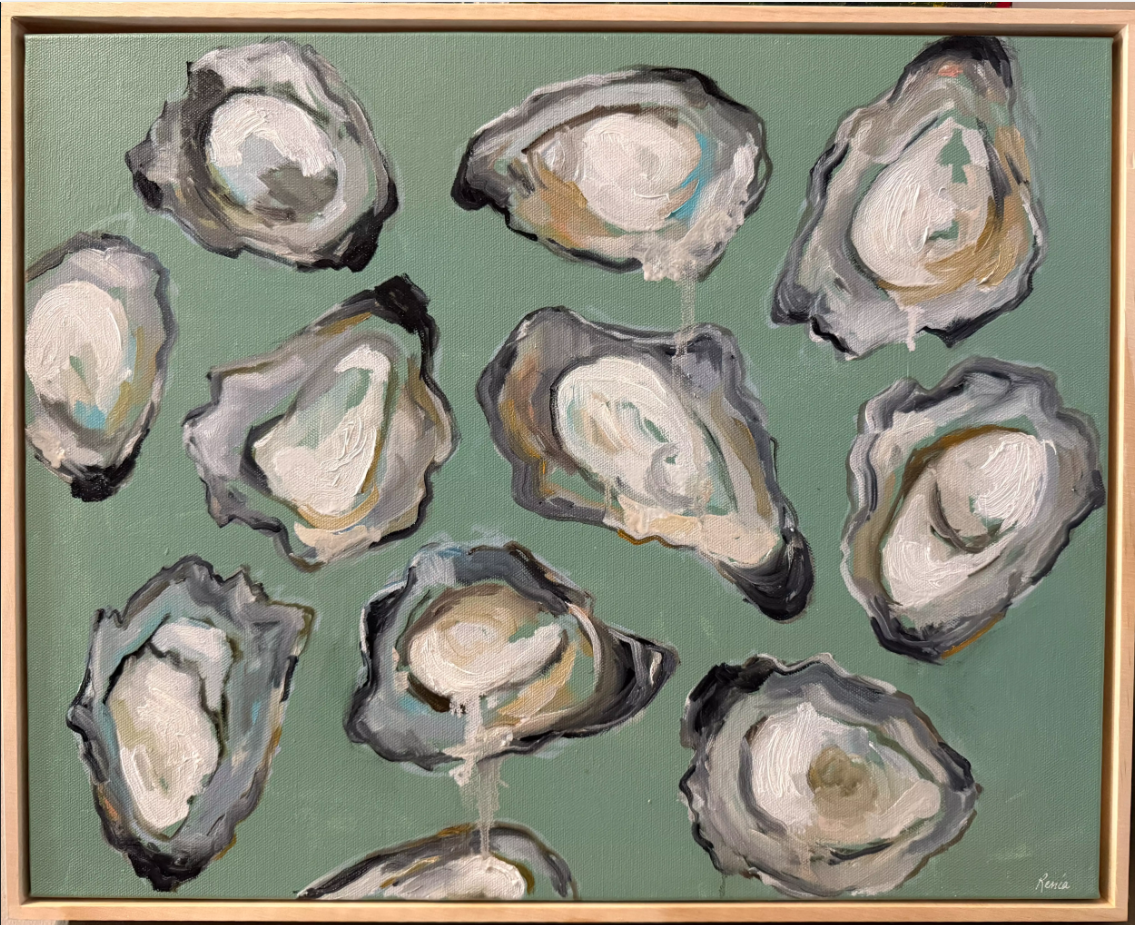 Sage Green Oysters I
